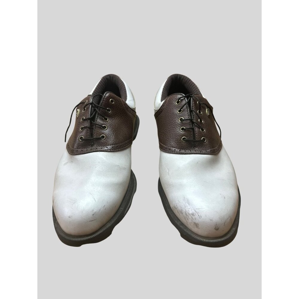 Etonic Men's Brown & White Synthetic  Golf Shoes Mens Size 11.5 - Picture 2 of 10